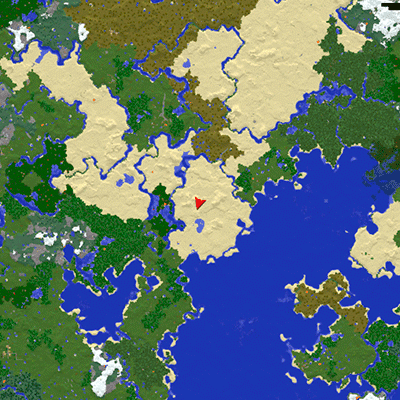 Xaero's World Map Mod para Minecraft